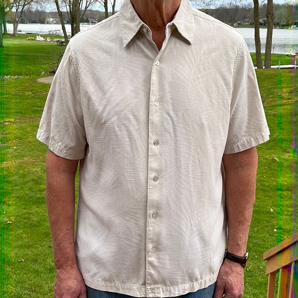 Brandini vintage all-silk shirt L